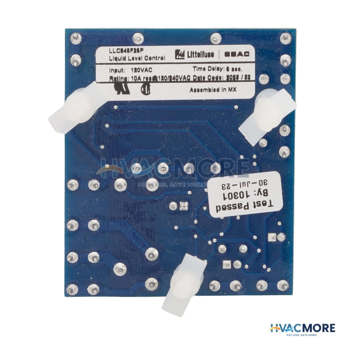 Littelfuse Single Probe Open Board Conductive Liquid Level Control, Power Outage Manual Reset (120V) LLC845F25P