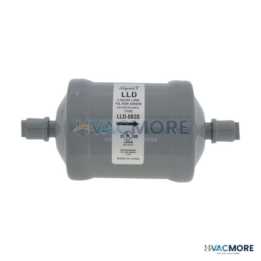 Supco 3/8" ODF Liquid Line Filter Drier (8 Cubic Inches) LLD083S
