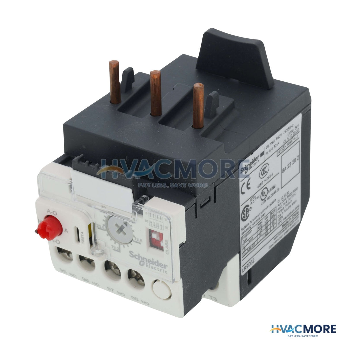 Square D LR9D Series Electronic Overload Relays, 6.4-32A LR9D32