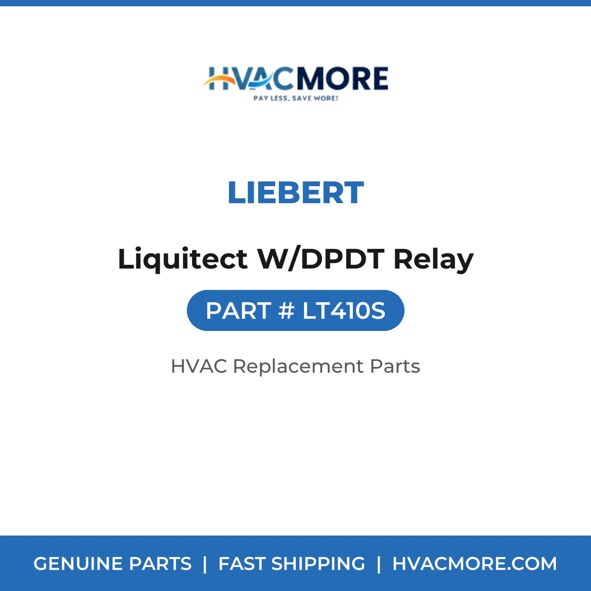 Liebert Liquitect W/DPDT Relay LT410S