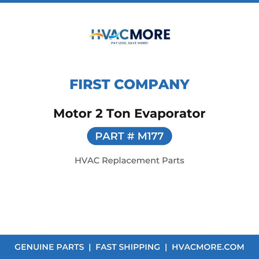 First Company Motor 2 Ton Evaporator M177