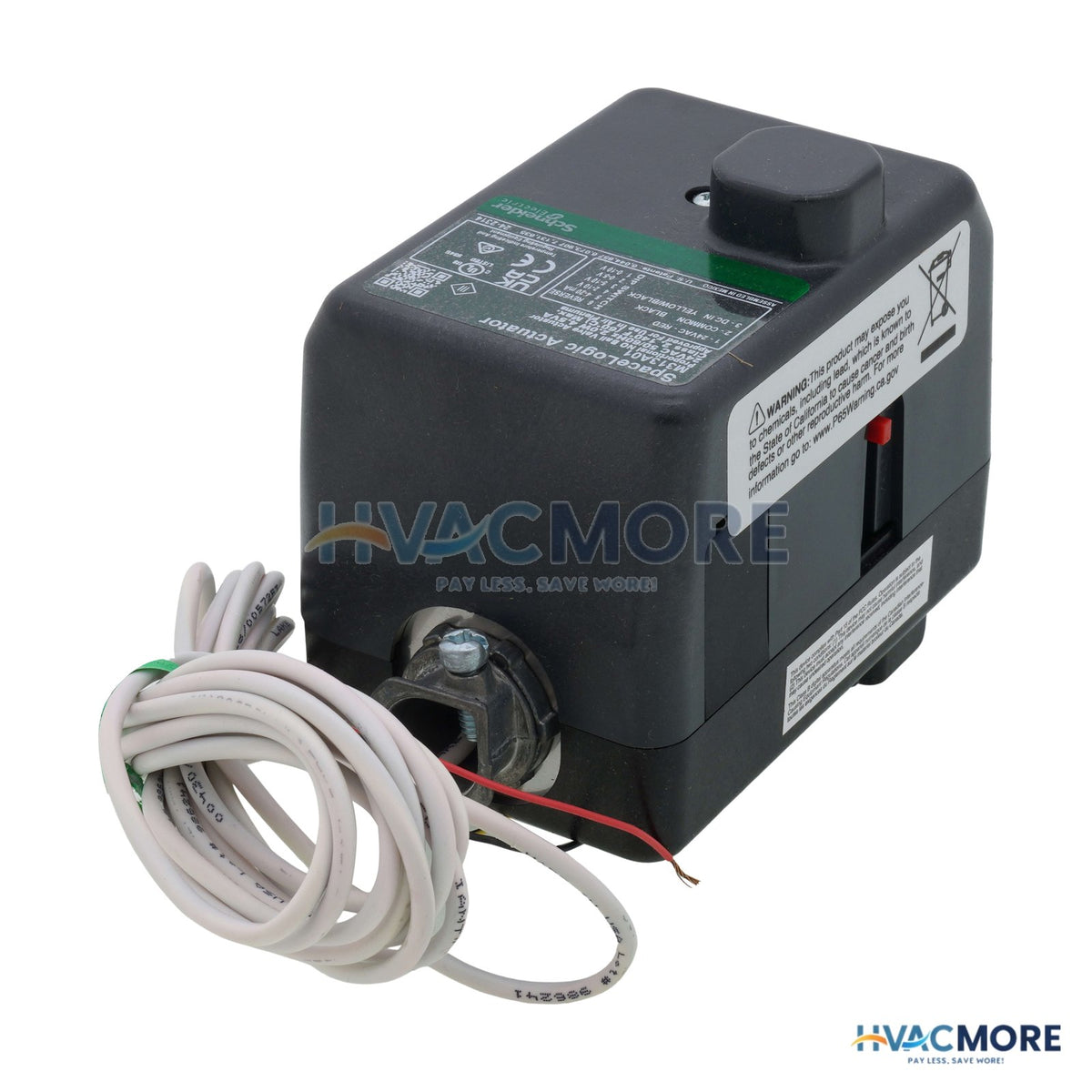 Barber Colman Proportional Actuator W/ 10 ft. Plenum Rated Cable (24V) M313A01