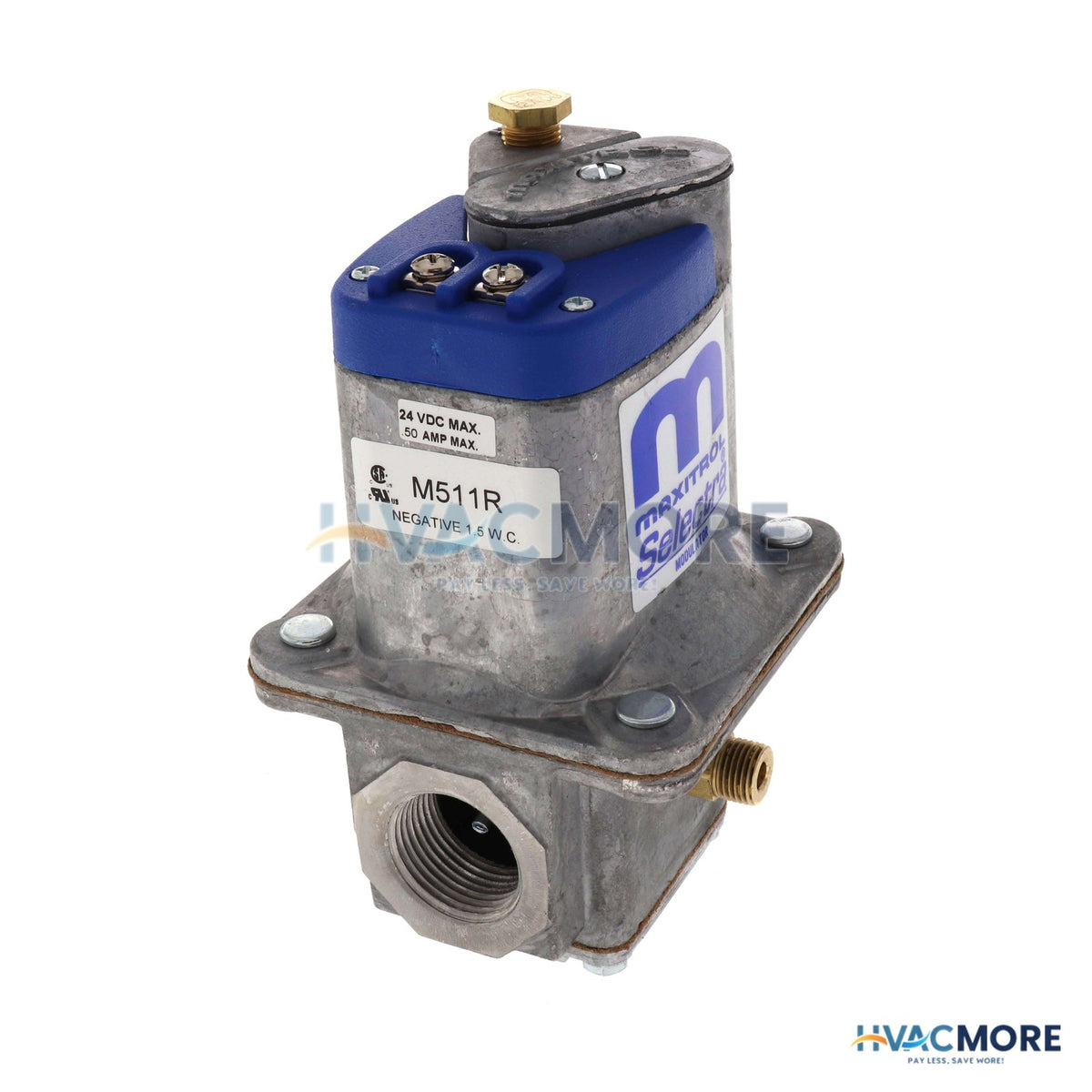 Maxitrol 3/4" Modulating Gas Valve Right Side Outlet M511R-3/4