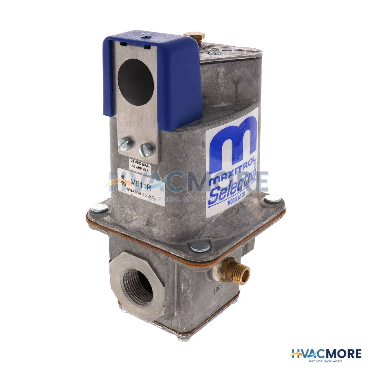 Maxitrol 3/4" Gas Valve Modulator W/ Right Side Outlet M611R-3/4