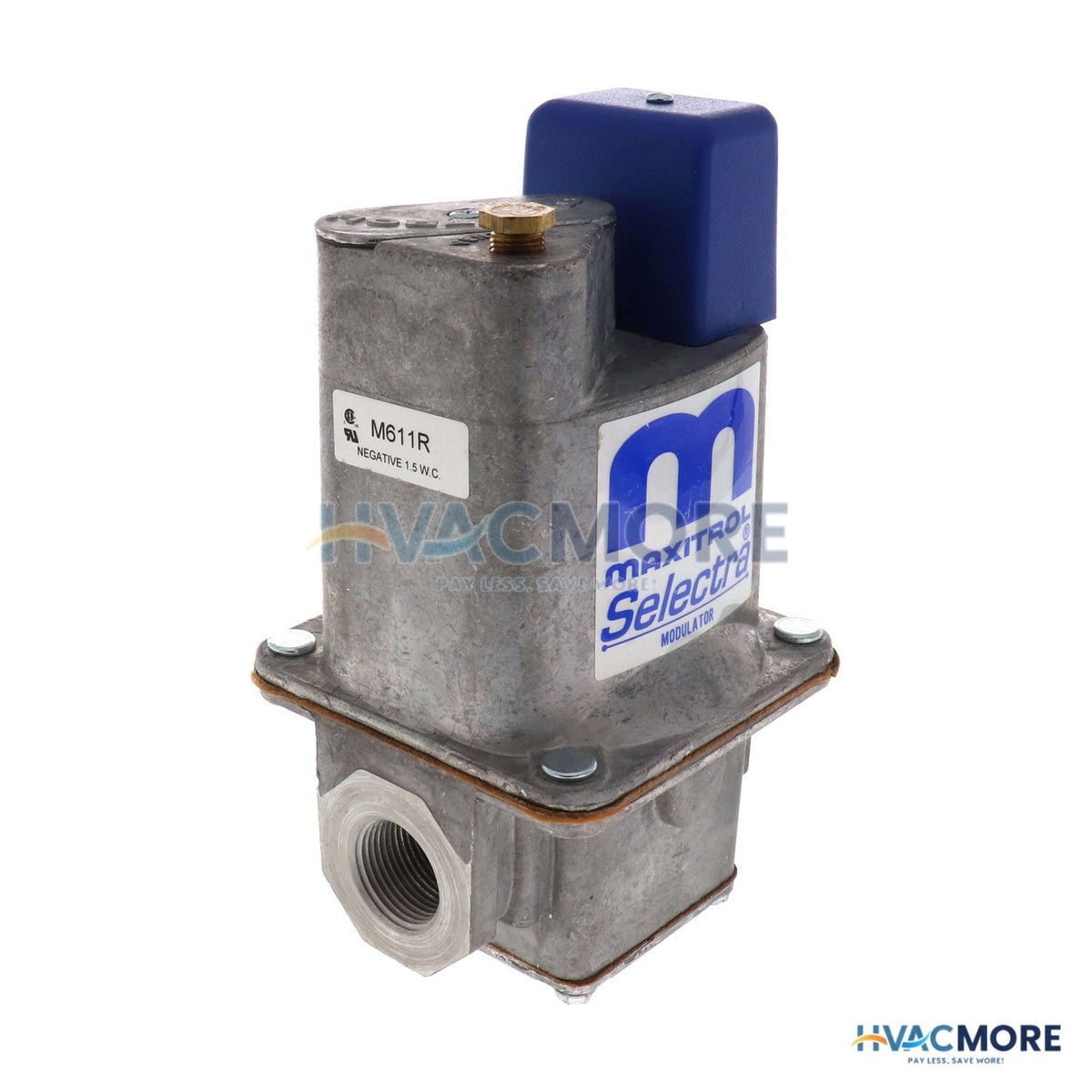 Maxitrol 3/4" Gas Valve Modulator W/ Right Side Outlet M611R-3/4