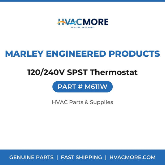 Marley Engineered Products 120/240V SPST Thermostat M611W