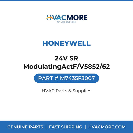 Honeywell 24V SR ModulatingActF/V5852/62 M7435F3007
