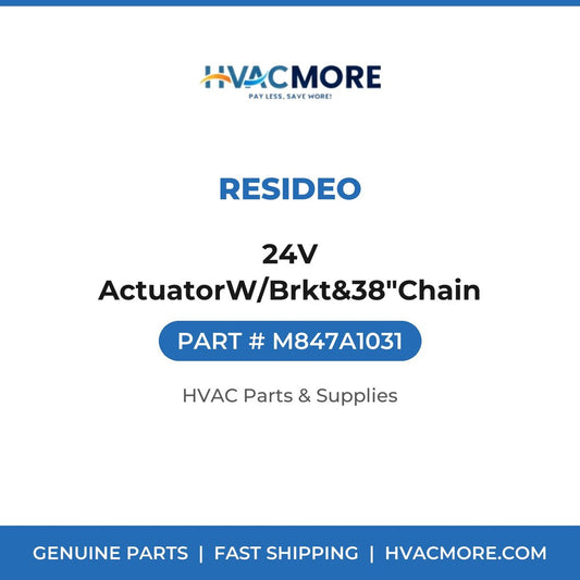 Resideo 24V ActuatorW/Brkt&38"Chain M847A1031