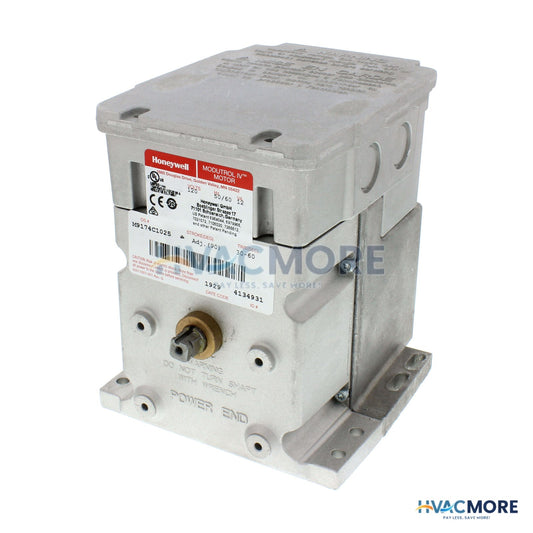Honeywell 120V Non SR Mod. Actuator W/ 2 Aux. Switches, 75 lb-in M9174C1025
