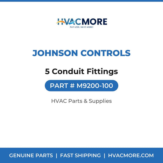 Johnson Controls 5 Conduit Fittings M9200-100