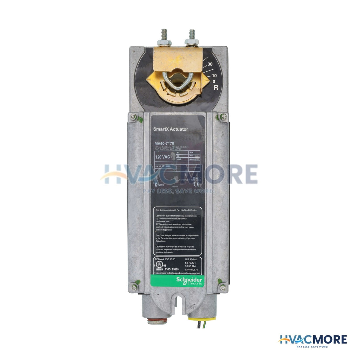 Barber Colman 150 lb-in DuraDrive Actuator (120V) MA40-7170
