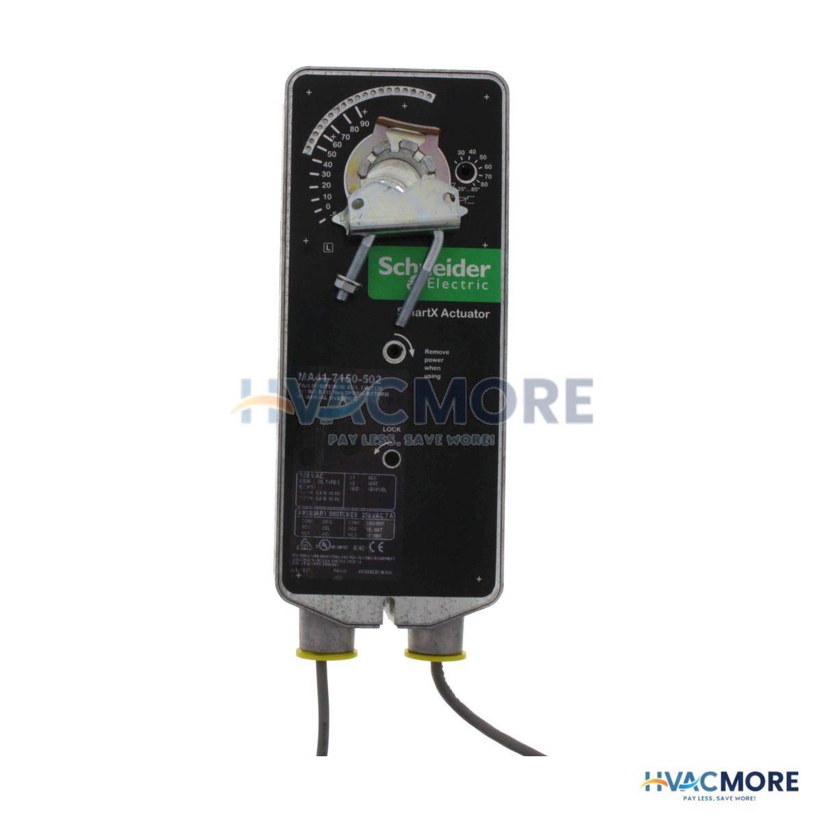 Barber Colman 133 lb-in DuraDrive Actuator W/ 2 SPDT Switches (120V) MA41-7150-502