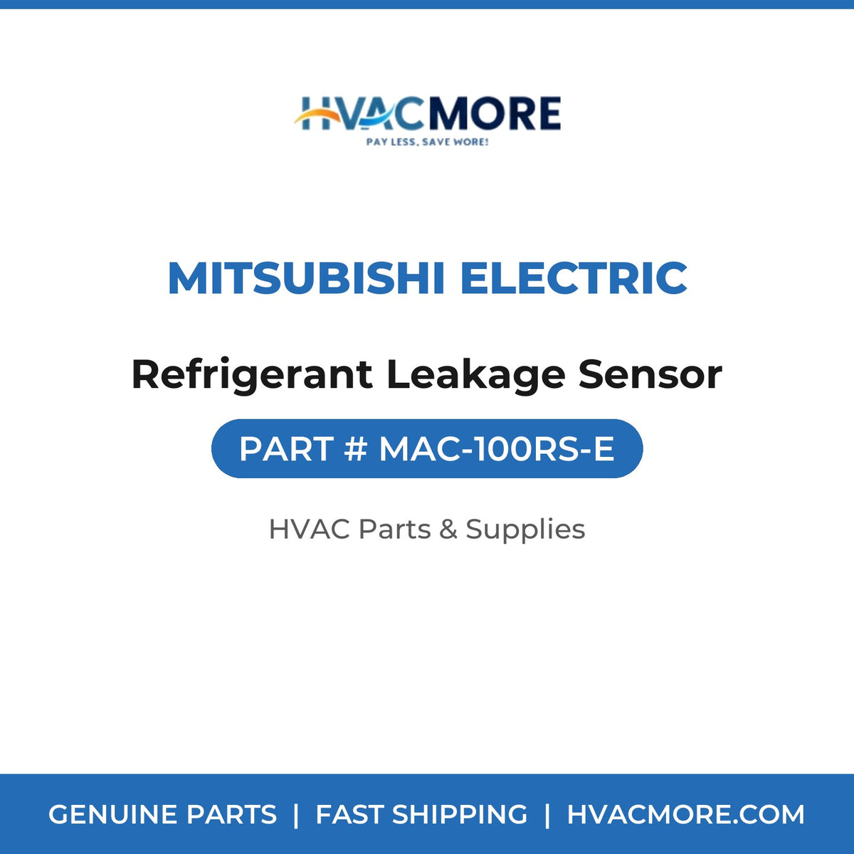 Mitsubishi Electric Refrigerant Leakage Sensor MAC-100RS-E