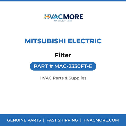 Mitsubishi Electric Filter MAC-2330FT-E