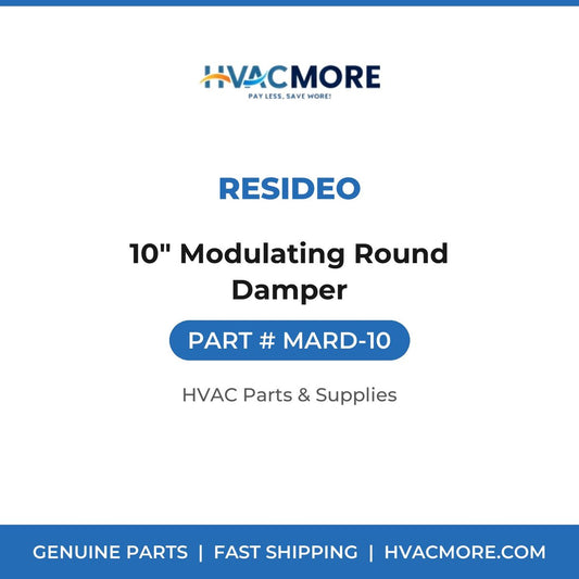 Resideo 10" Modulating Round Damper MARD-10