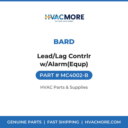 Bard Lead/Lag Contrlr w/Alarm(Equp) MC4002-B