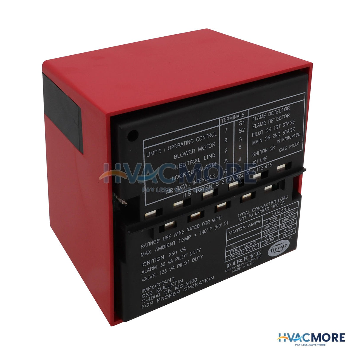 Fireye MicroM Control Module with E500 Communication Interface & Modbus (120V) MEC120C