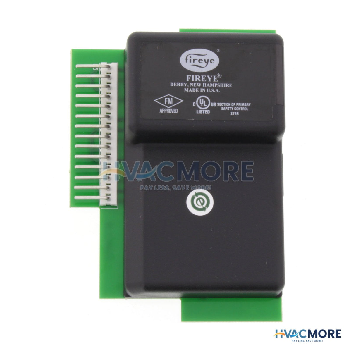 Fireye 3 Sec. FFRT MicroM Flame Rod Photocell Amplifier MERT4