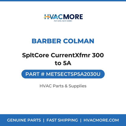 Barber Colman SpltCore CurrentXfmr 300 to 5A METSECTSP5A2030U