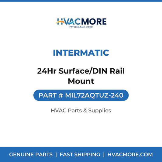 Intermatic 24Hr Surface/DIN Rail Mount MIL72AQTUZ-240