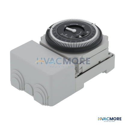 Intermatic MIL72 Series Surface Mount Time Switch, 21A, SPDT W/ Override (240V) MIL72ASTUZH-240