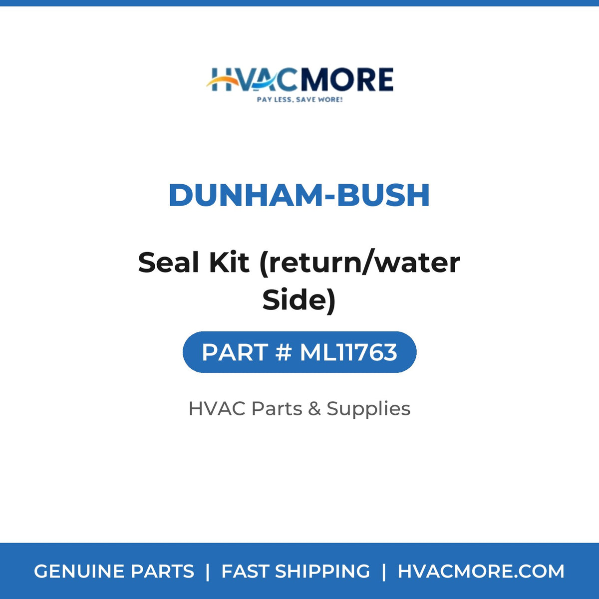 Dunham-Bush Seal Kit (return/water Side) ML11763