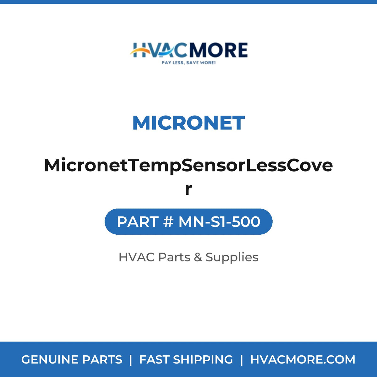 Micronet MicronetTempSensorLessCover MN-S1-500