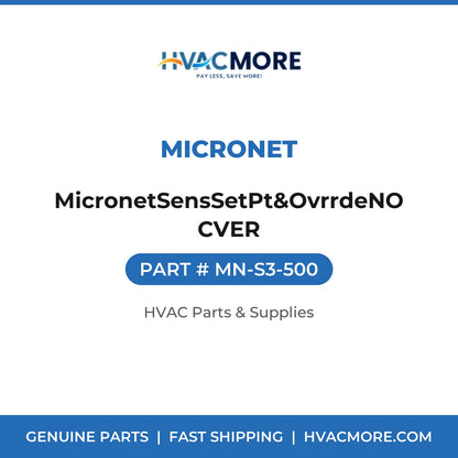 Micronet MicronetSensSetPt&OvrrdeNOCVER MN-S3-500