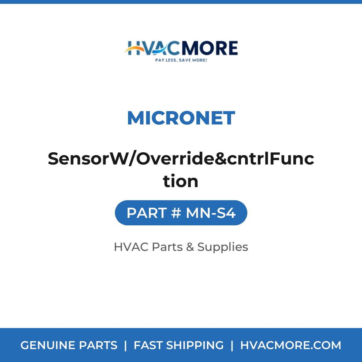 Micronet SensorW/Override&cntrlFunction MN-S4