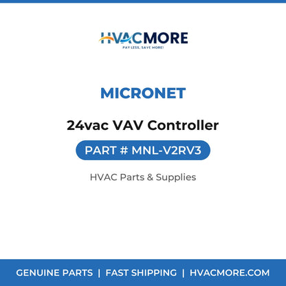 Micronet 24vac VAV Controller MNL-V2RV3