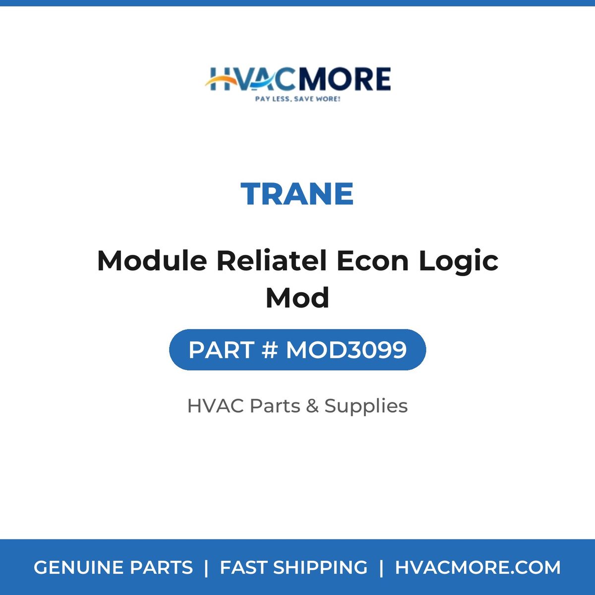 Trane Module Reliatel Econ Logic Mod MOD3099