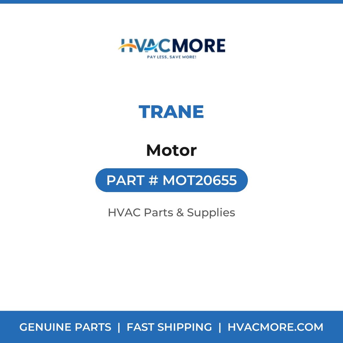 Trane Motor MOT20655
