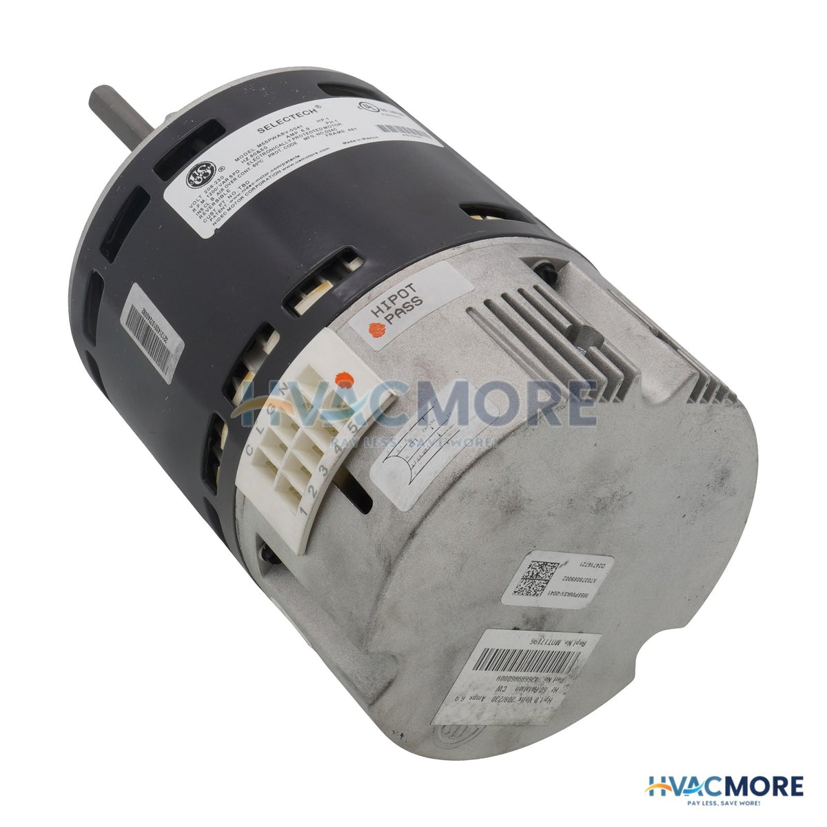 Trane 208-230V Motor - 1 HP, Variable Speed, Single Phase MOT20944