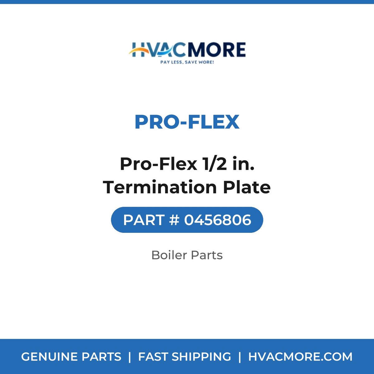 Pro-Flex 1/2 in. Termination Plate - 0456806