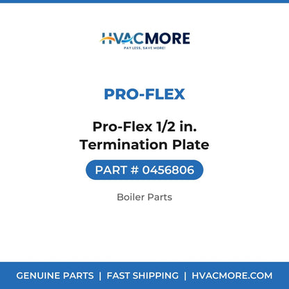 Pro-Flex 1/2 in. Termination Plate - 0456806