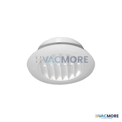 Builder's Best RDV 4 in. Round Soffit Vent, White - 1001RDV4S01