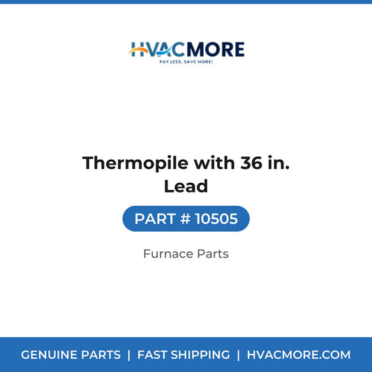 Thermopile with 36 in. Lead - 10505