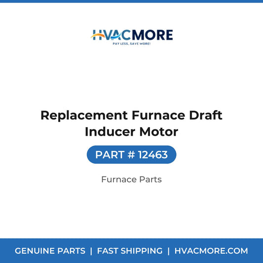 Replacement Furnace Draft Inducer Motor - 12463