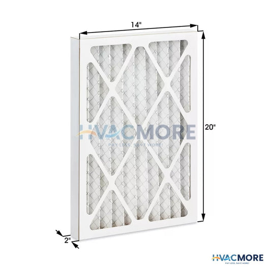 14 x 20 x 2 in. Pleated Air Filter - 14X20X2