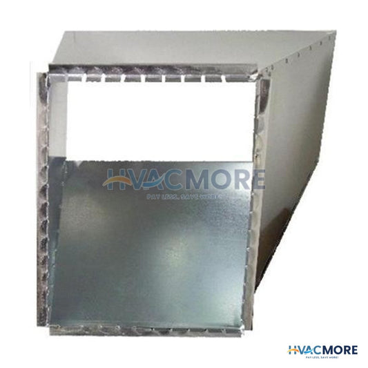 17" x 20" to 20" x 10" Plenum Transition (Knocked Down, Snap-Lock) - 1720-2010T