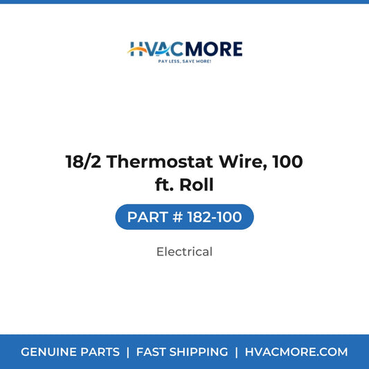 18/2 Thermostat Wire, 100 ft. Roll - 182-100