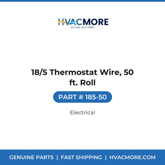 18/5 Thermostat Wire, 50 ft. Roll - 185-50