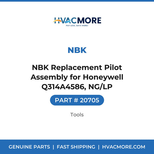 NBK Replacement Pilot Assembly for Honeywell Q314A4586, NG/LP - 20705
