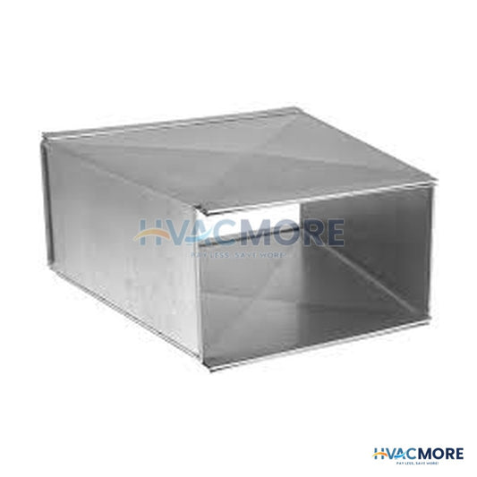 20" x 8" to 16" x 8" Trunk Duct Reducer - 208-168DR