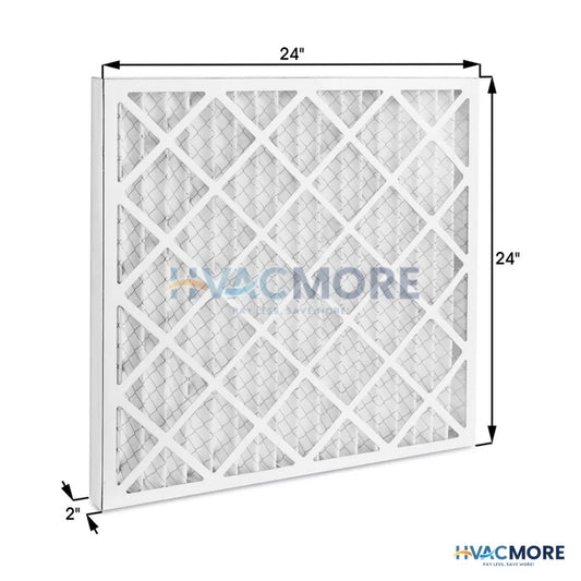 24 x 24 x 2 in. Pleated Air Filter, MERV 8 - 24X24X2