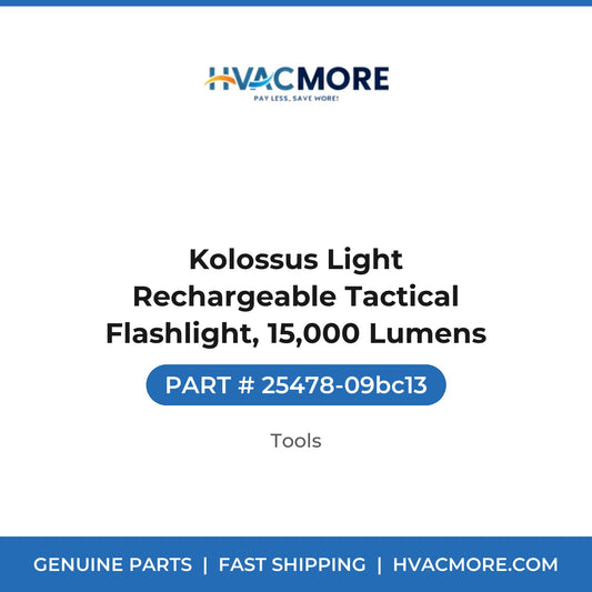 Kolossus Light Rechargeable Tactical Flashlight, 15,000 Lumens - 25478-09bc13