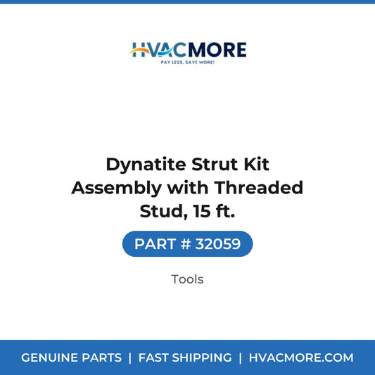 Dynatite Strut Kit Assembly with Threaded Stud, 15 ft. - 32059