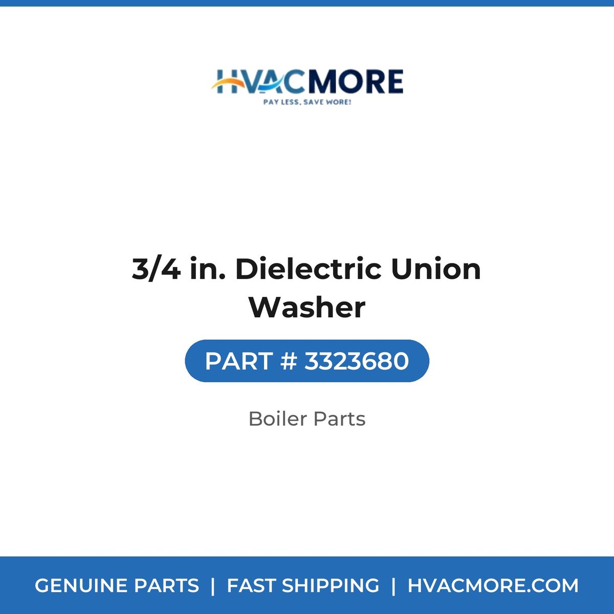 3/4 in. Dielectric Union Washer - 3323680