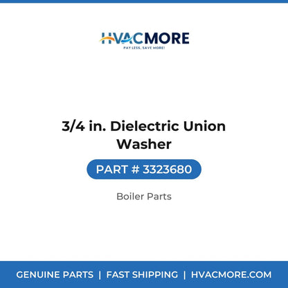 3/4 in. Dielectric Union Washer - 3323680