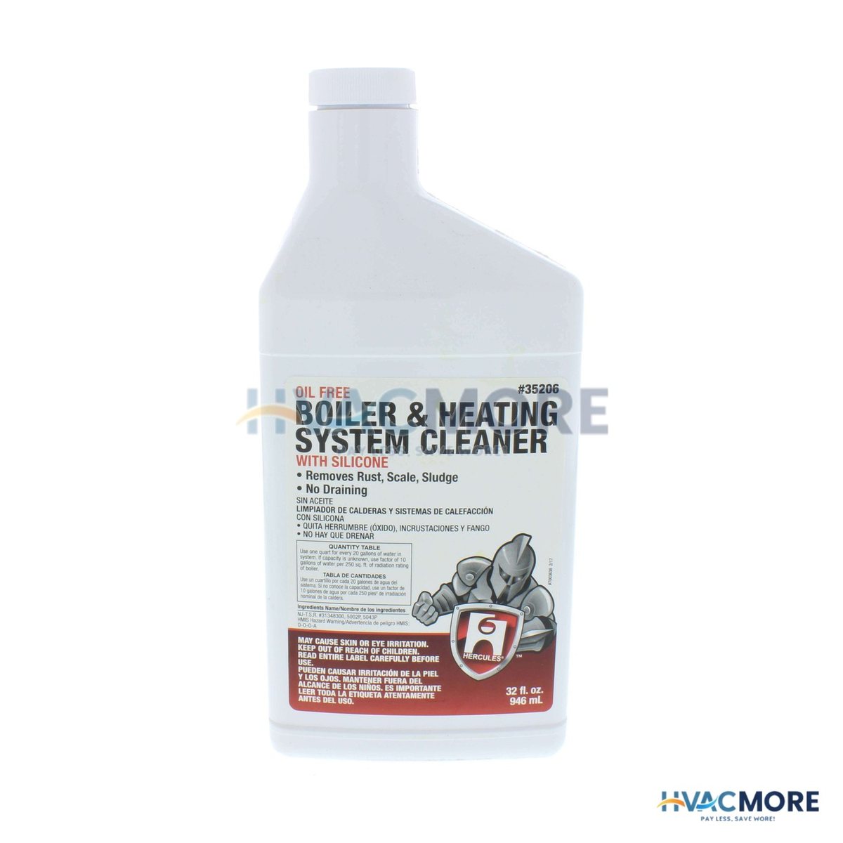 Hercules 1 qt. Boiler & Heating System Cleaner - 35206